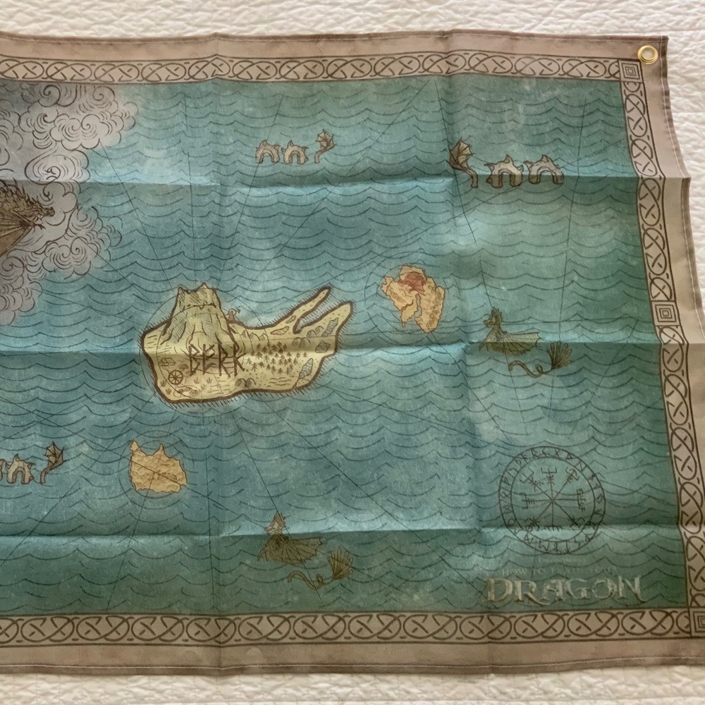 How to train your dragon map